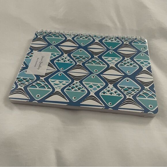 NEW Vera Bradley Mini Notebook in Go Fish Pattern - Picture 5 of 5